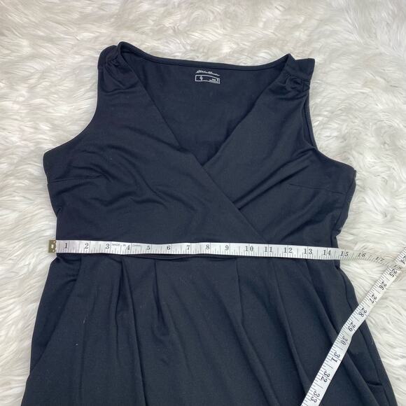 Eddie Bauer Women's Aster Crossover Dress Black Size S Outdoor Hiking - Picture 6 of 16